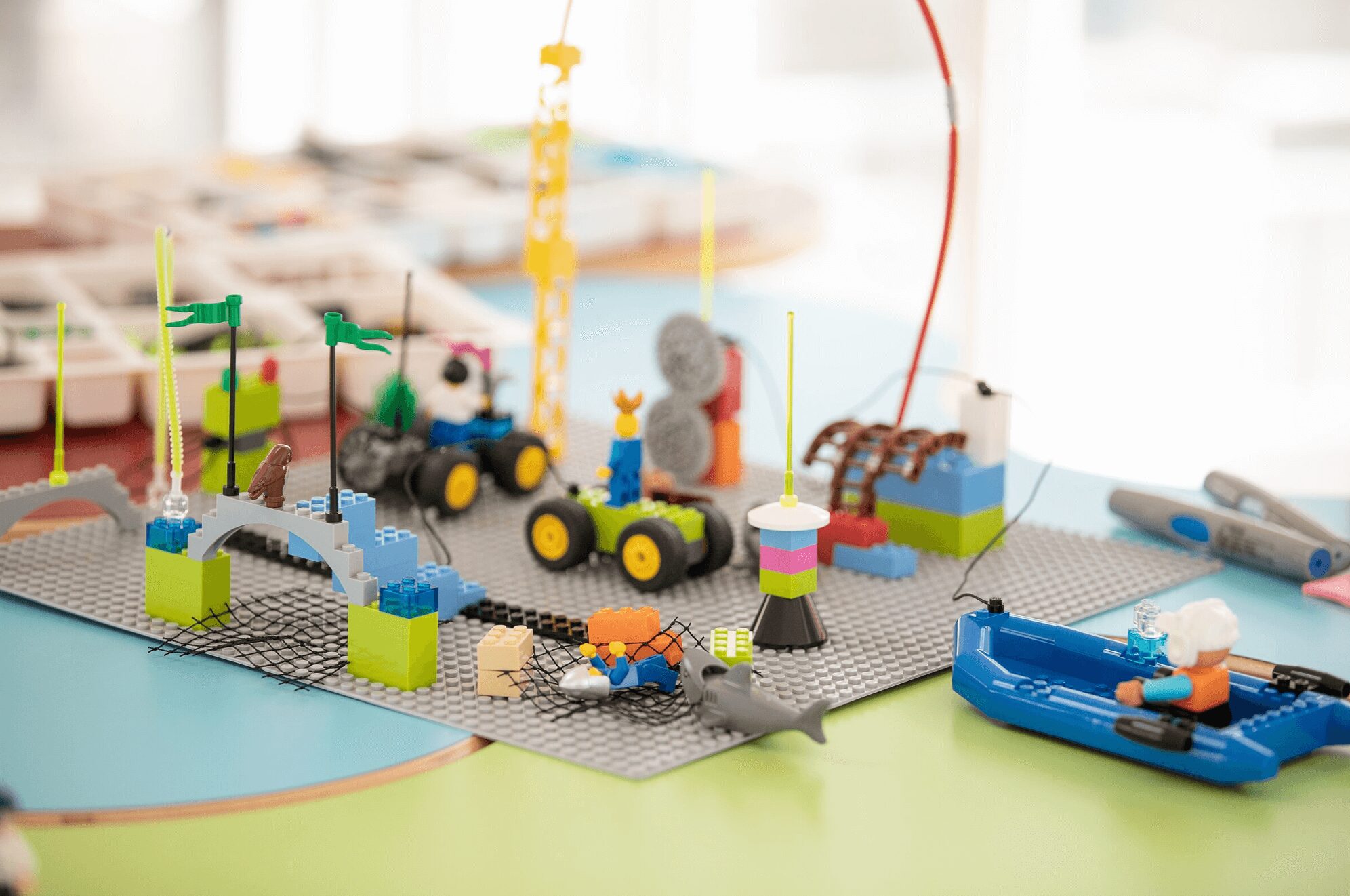 LEGO-Modelle im Strategie-Workshop